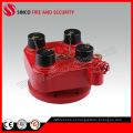 2 Way Breeching Inlet Fire Hydrant Valve